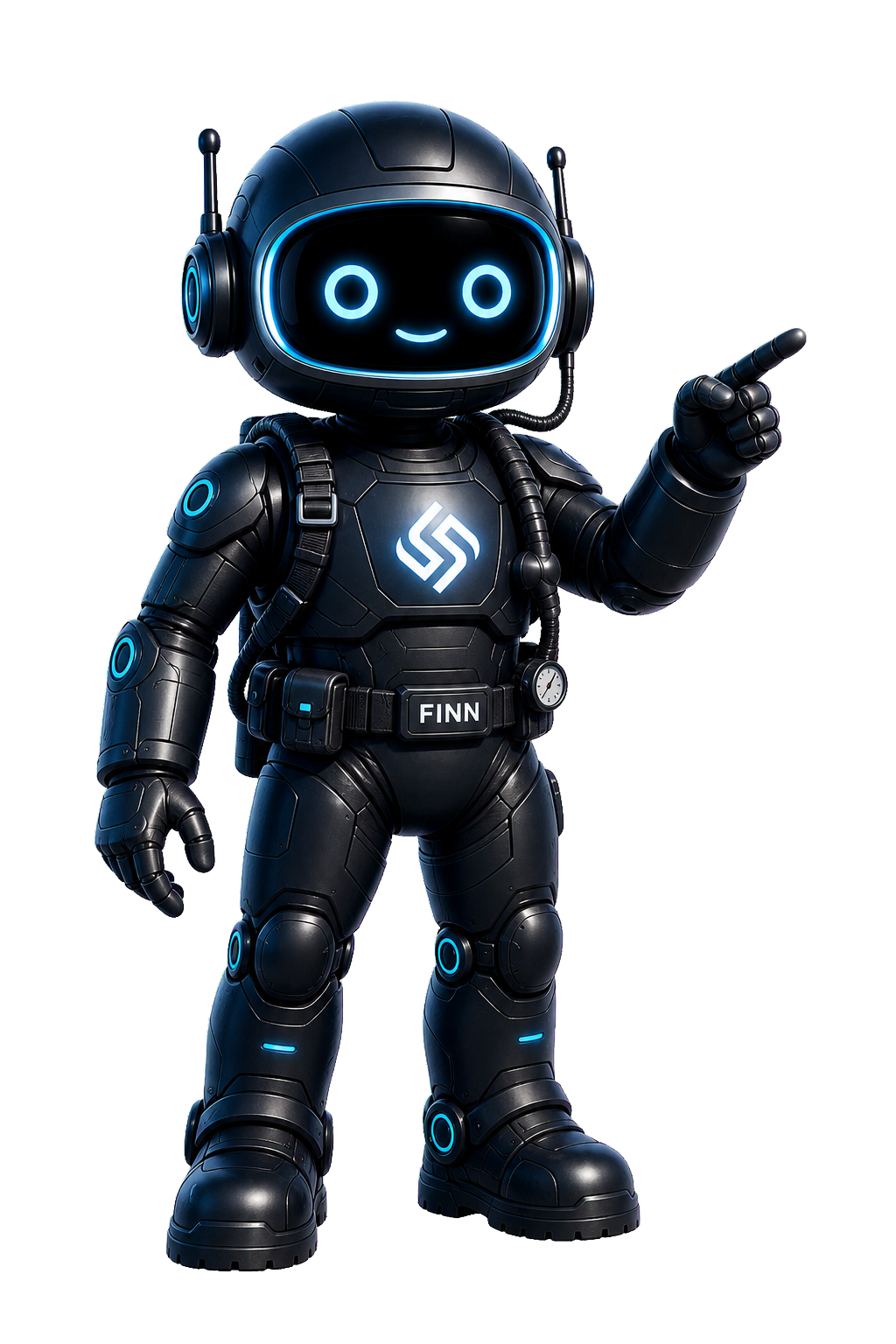 Finn, the DiveSync AI guide